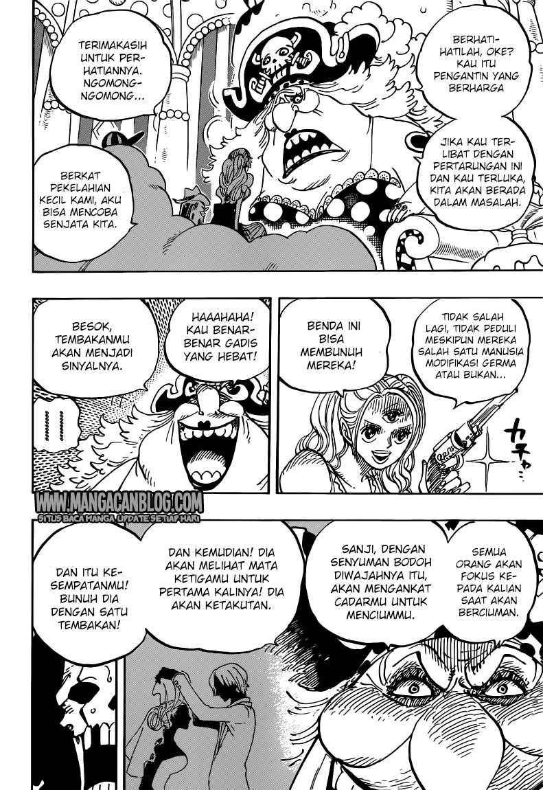 One Piece Chapter 854