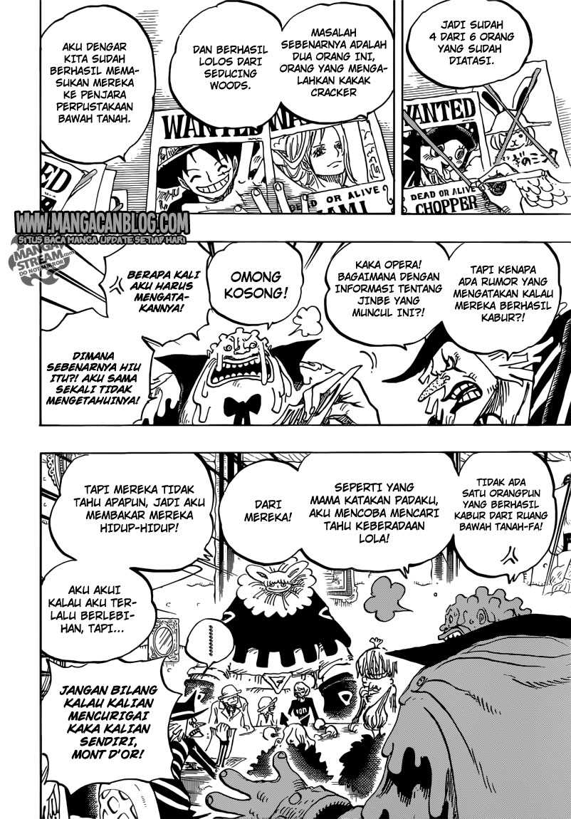 One Piece Chapter 854