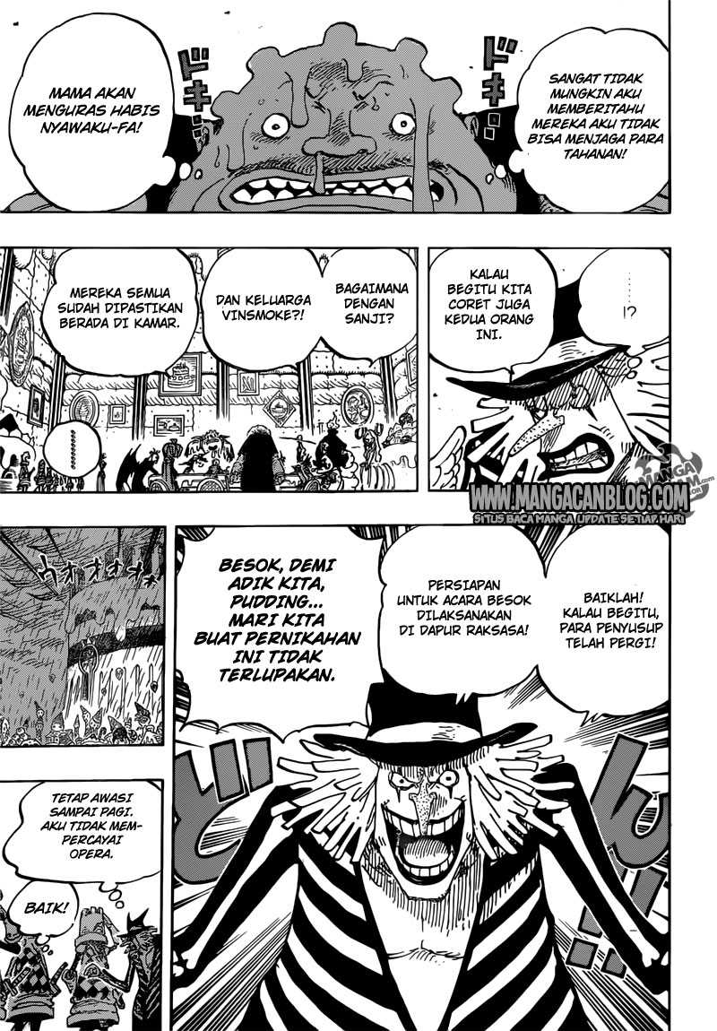 One Piece Chapter 854
