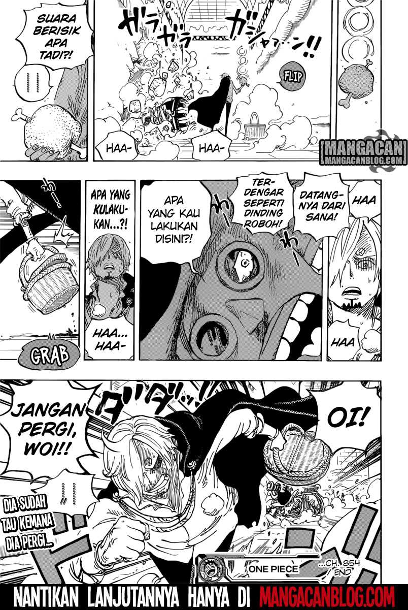 One Piece Chapter 854