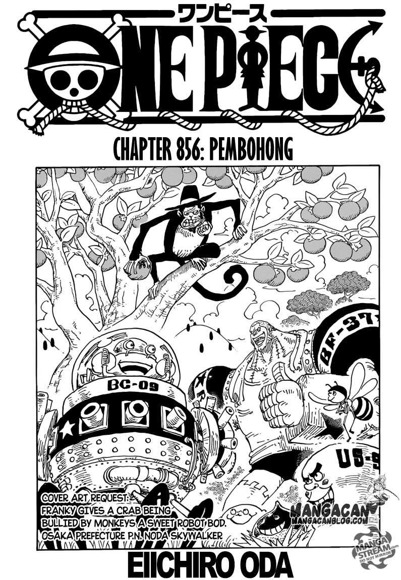 One Piece Chapter 856