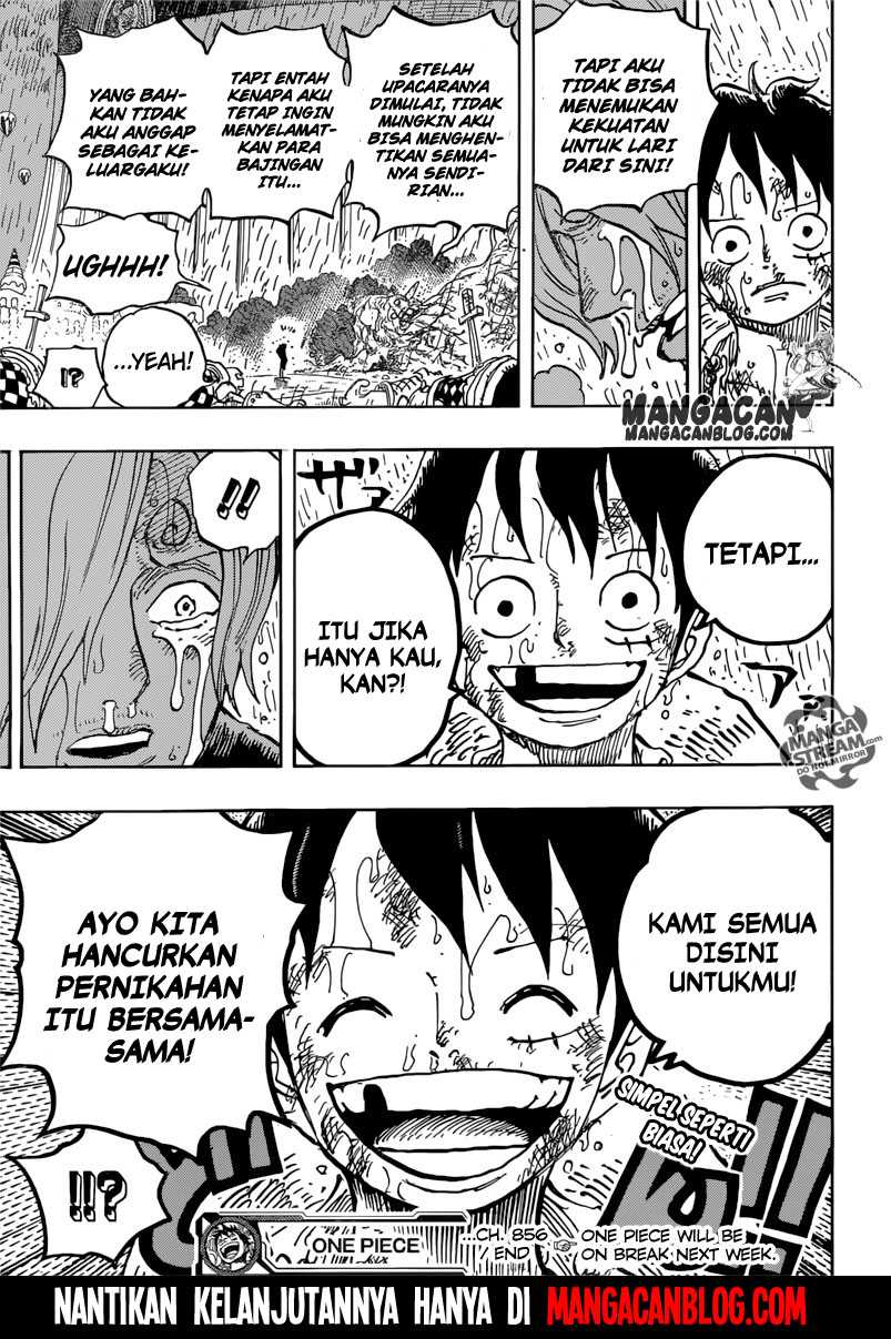 One Piece Chapter 856