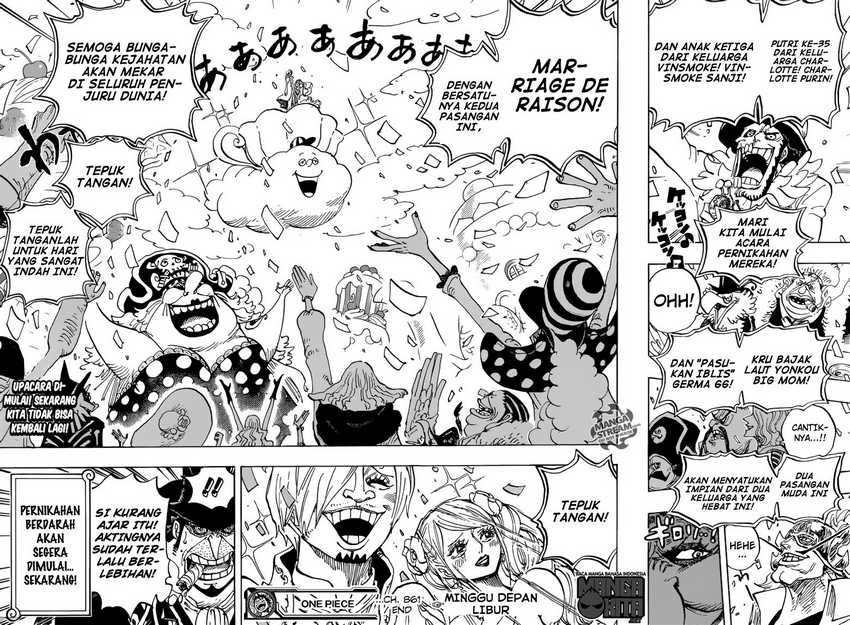 One Piece Chapter 861