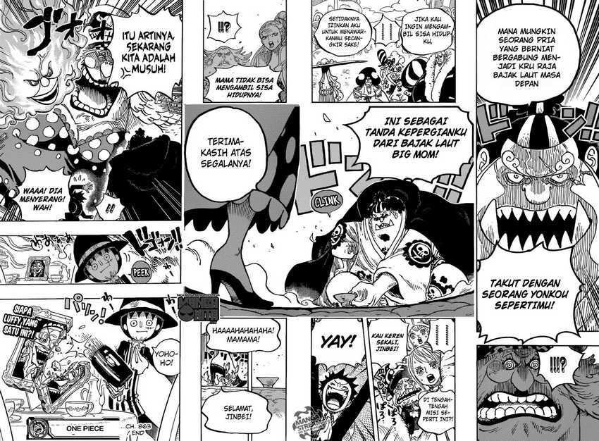 One Piece Chapter 863