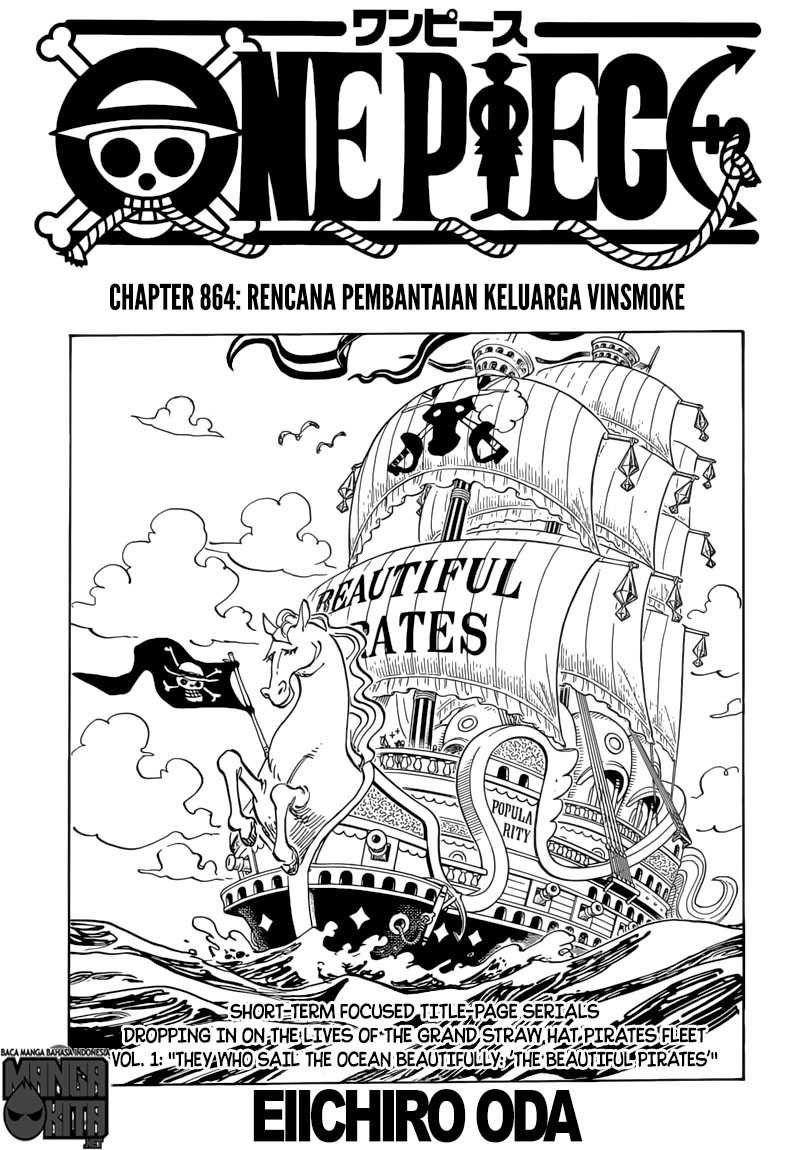 One Piece Chapter 864