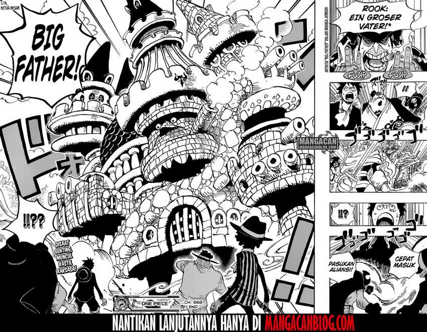 One Piece Chapter 868
