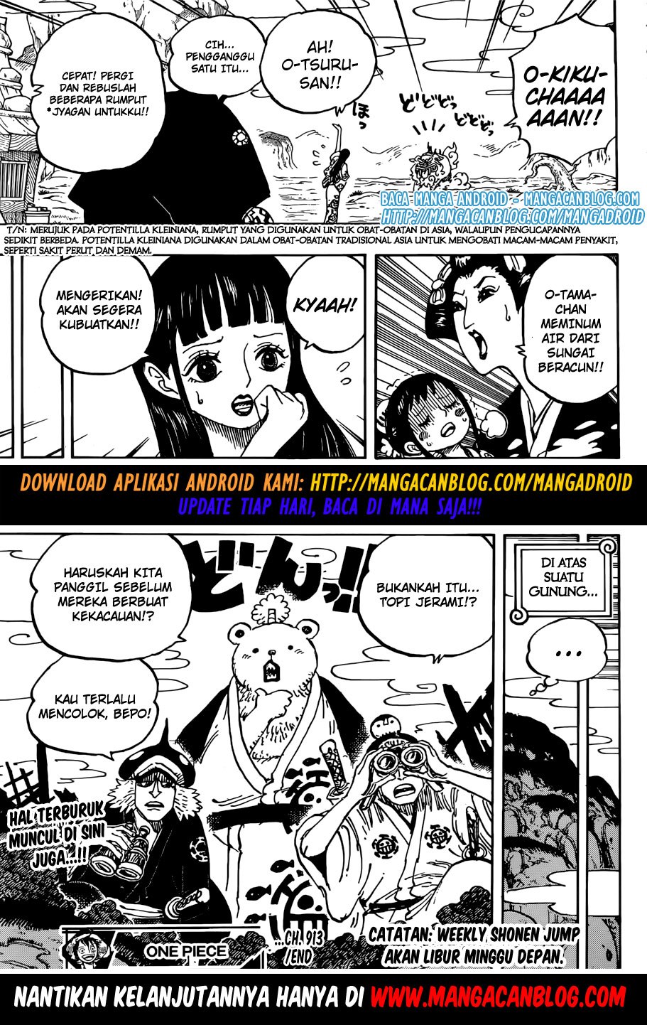 One Piece Chapter 913