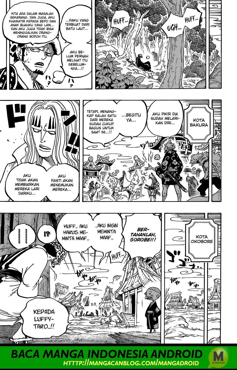 One Piece Chapter 924