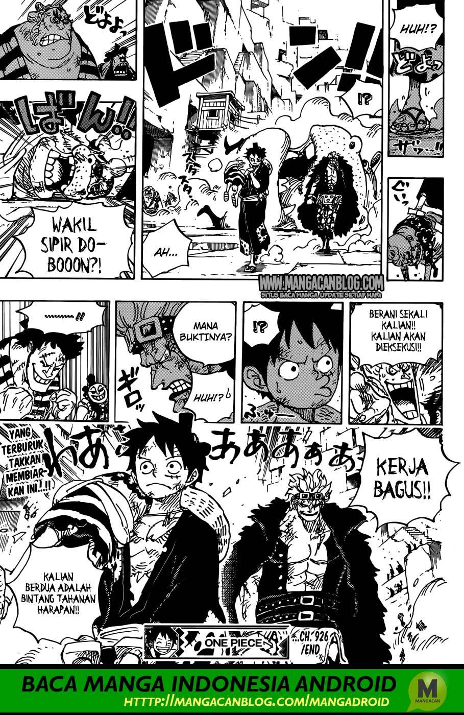 One Piece Chapter 926