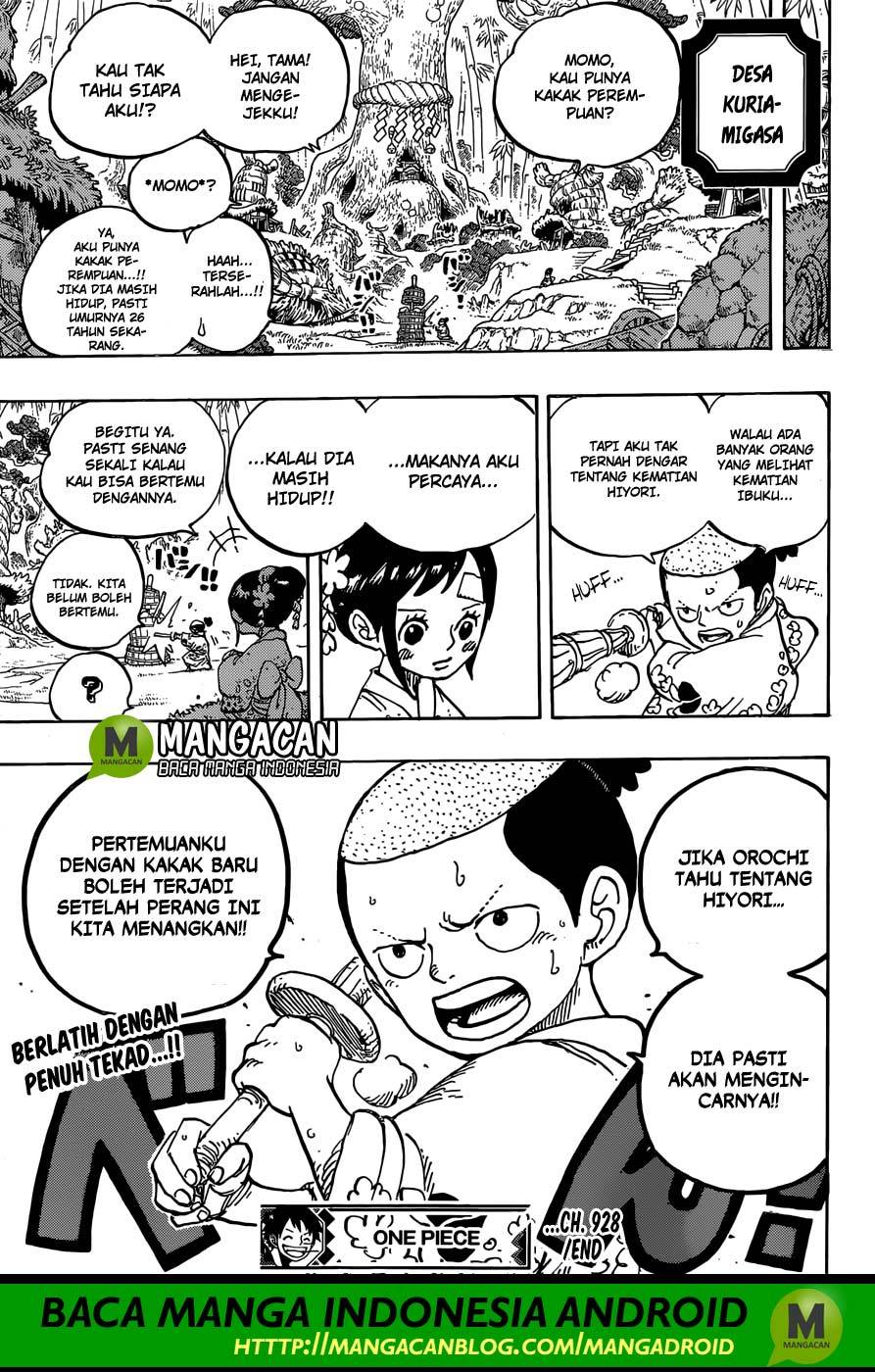 One Piece Chapter 928