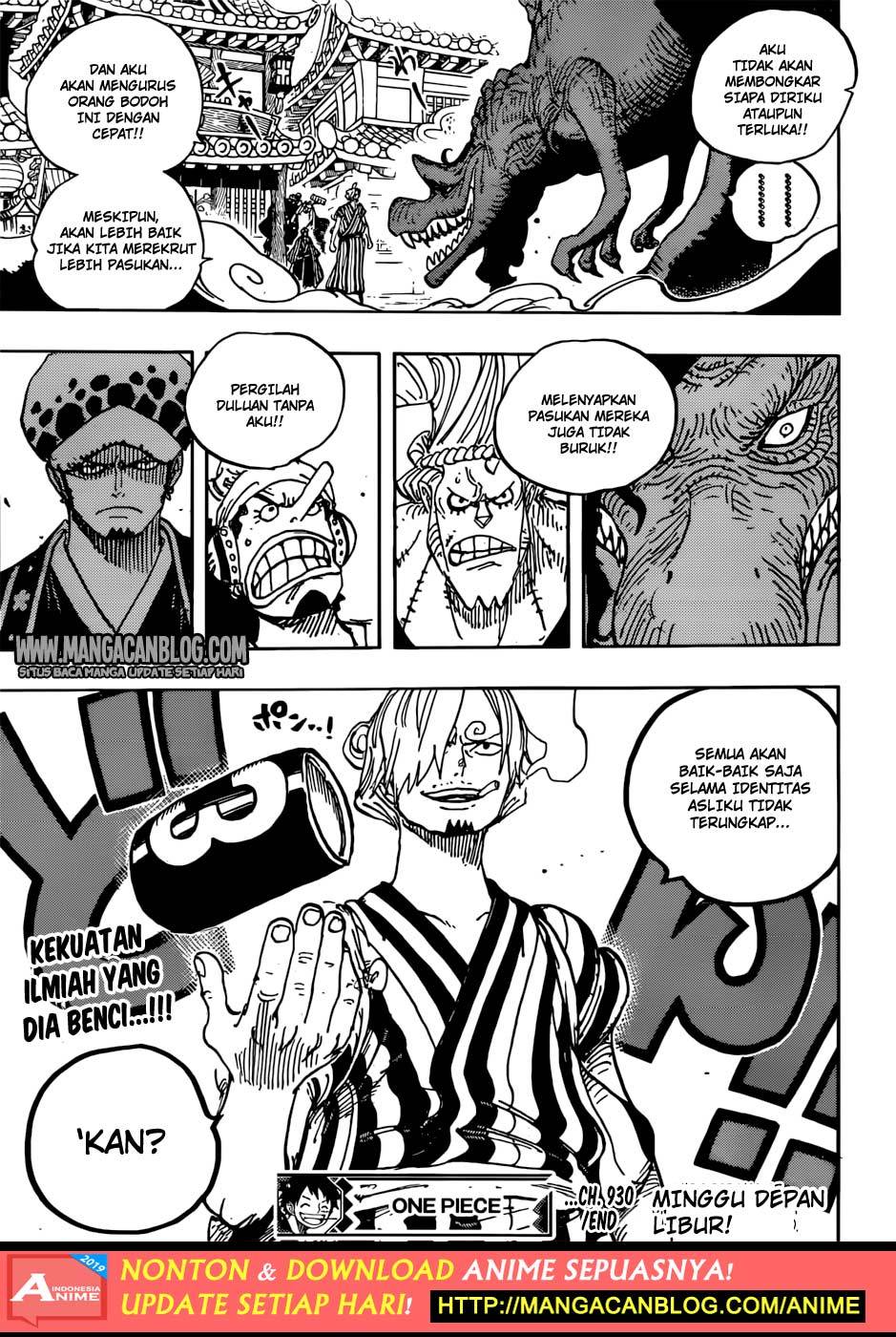 One Piece Chapter 930