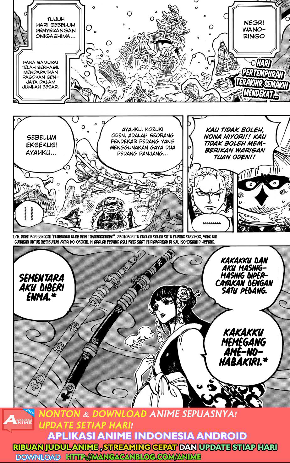 One Piece Chapter 954