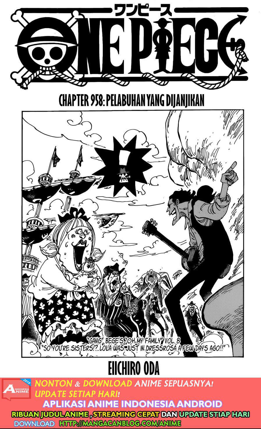 One Piece Chapter 958
