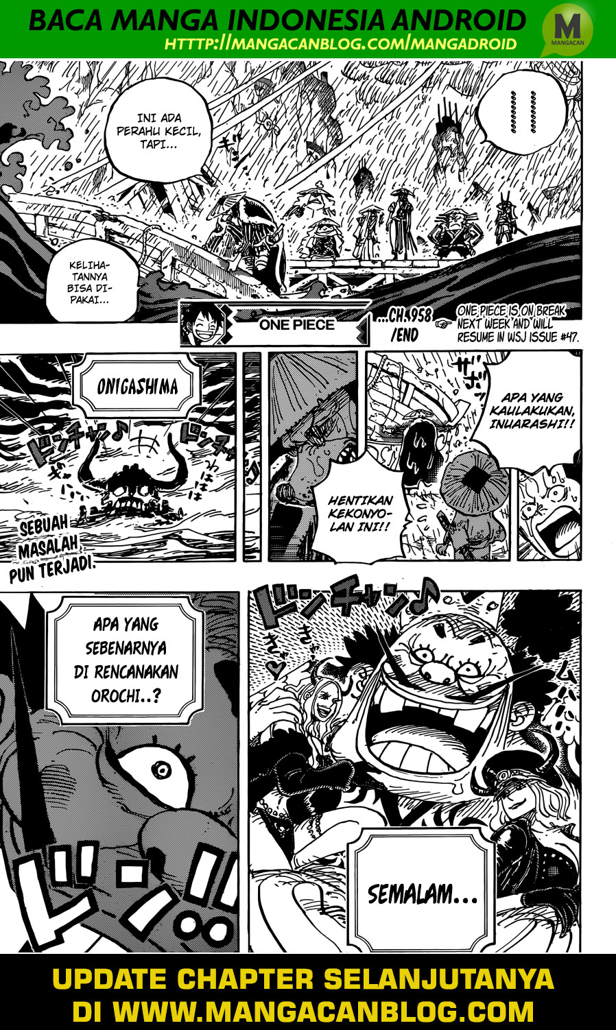One Piece Chapter 958