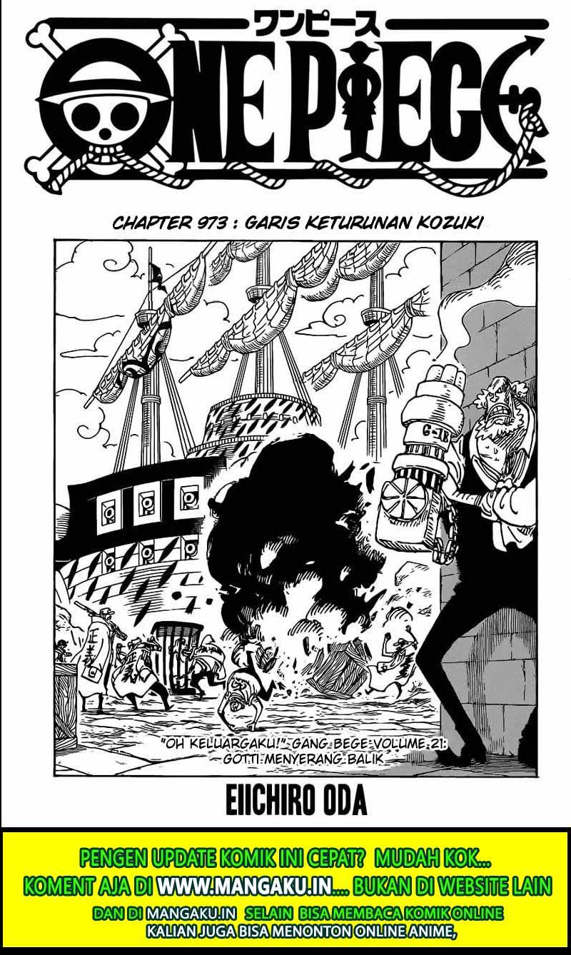 One Piece Chapter 973