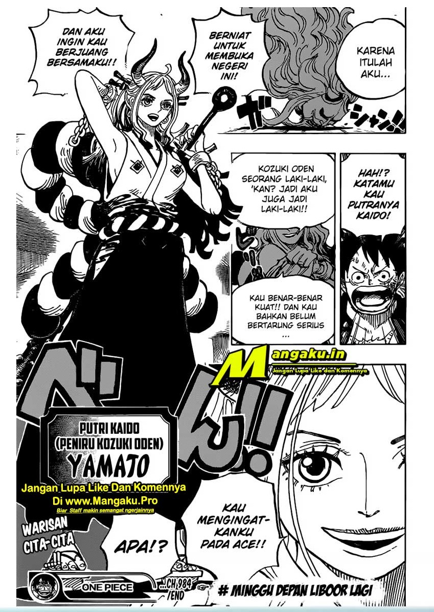One Piece Chapter 984