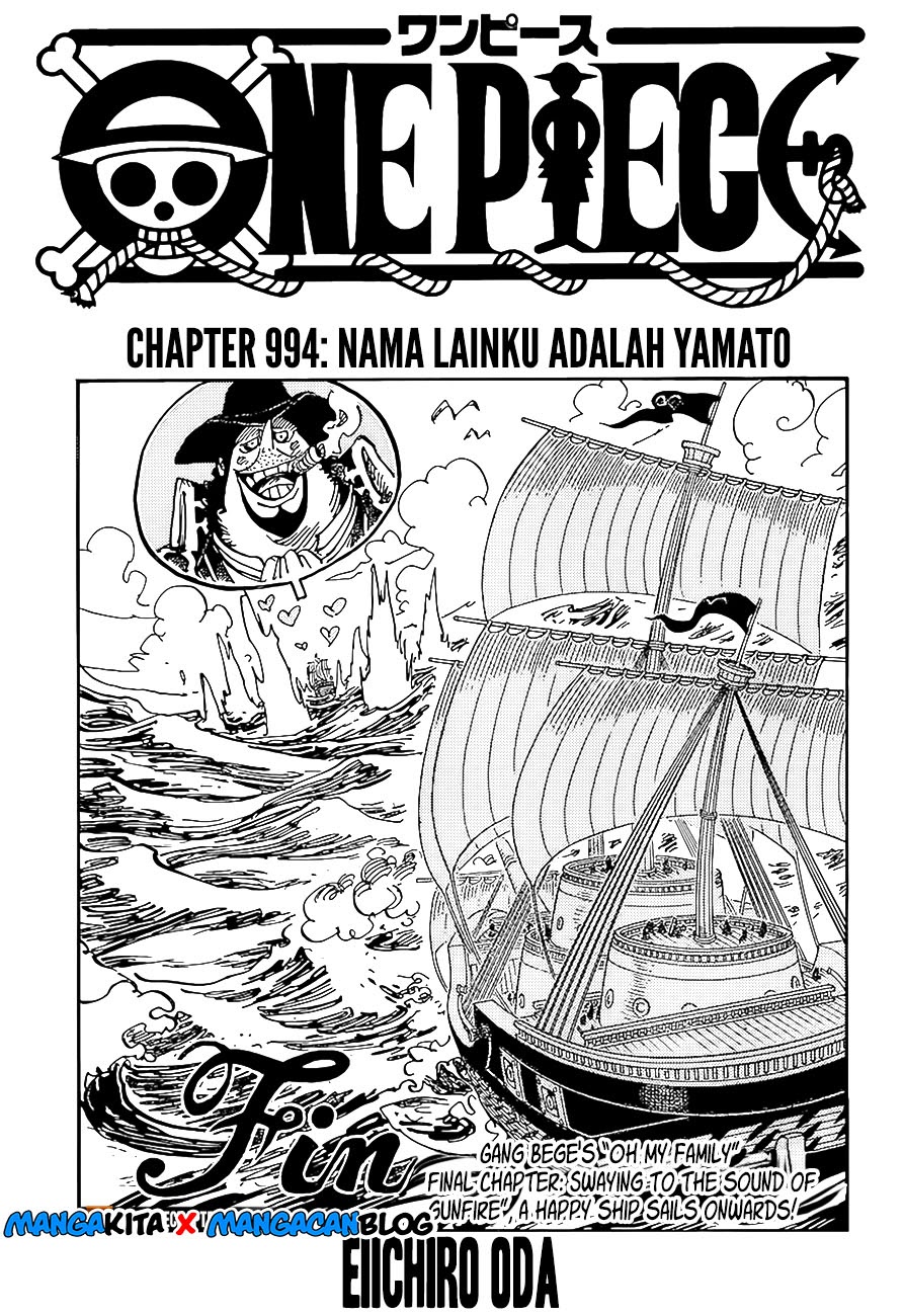 One Piece Chapter 994