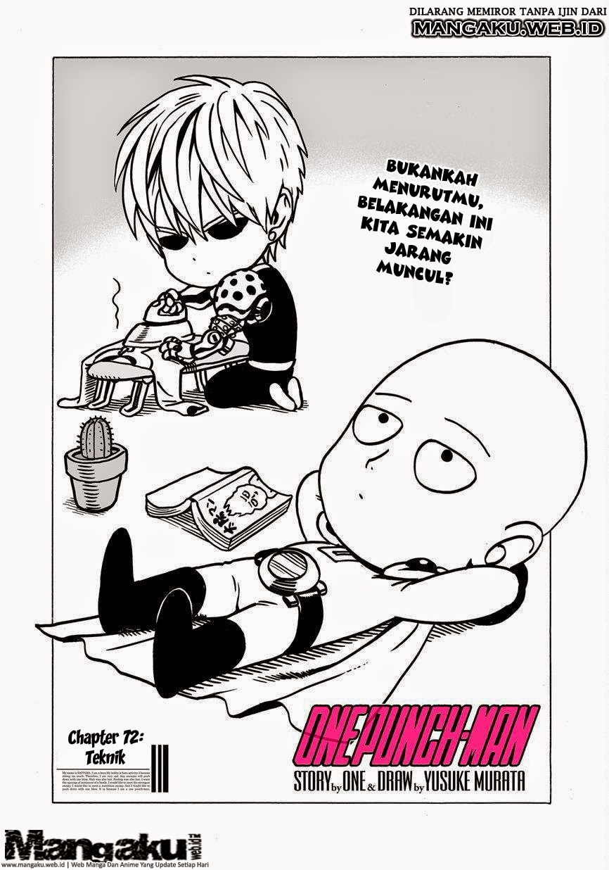 One Punch Man Chapter 72