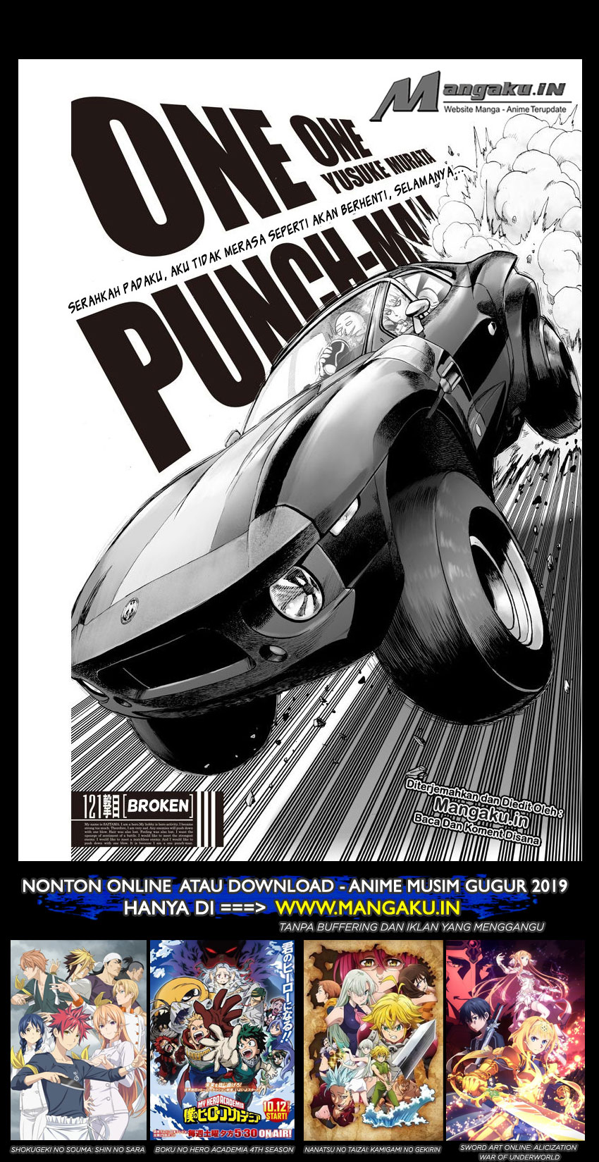 One Punch Man Chapter 168