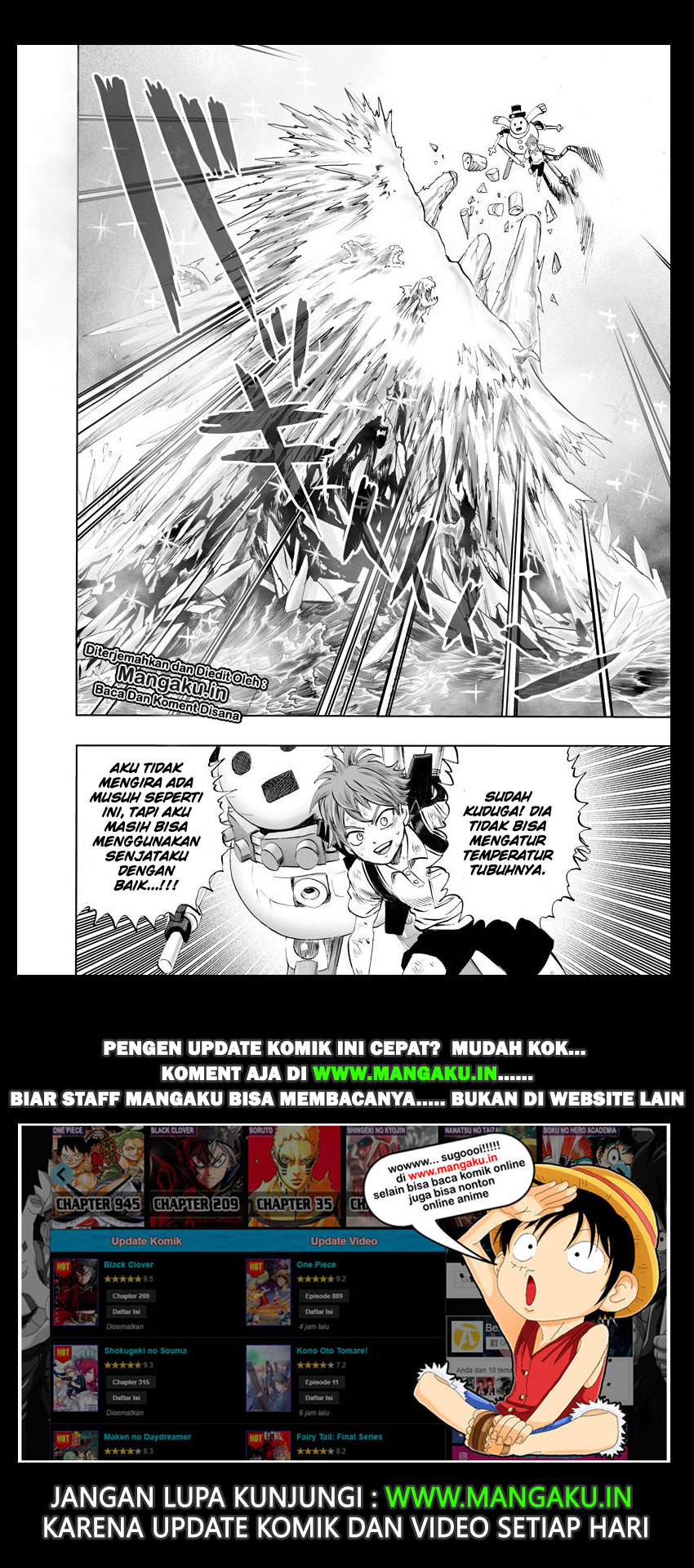 One Punch Man Chapter 168