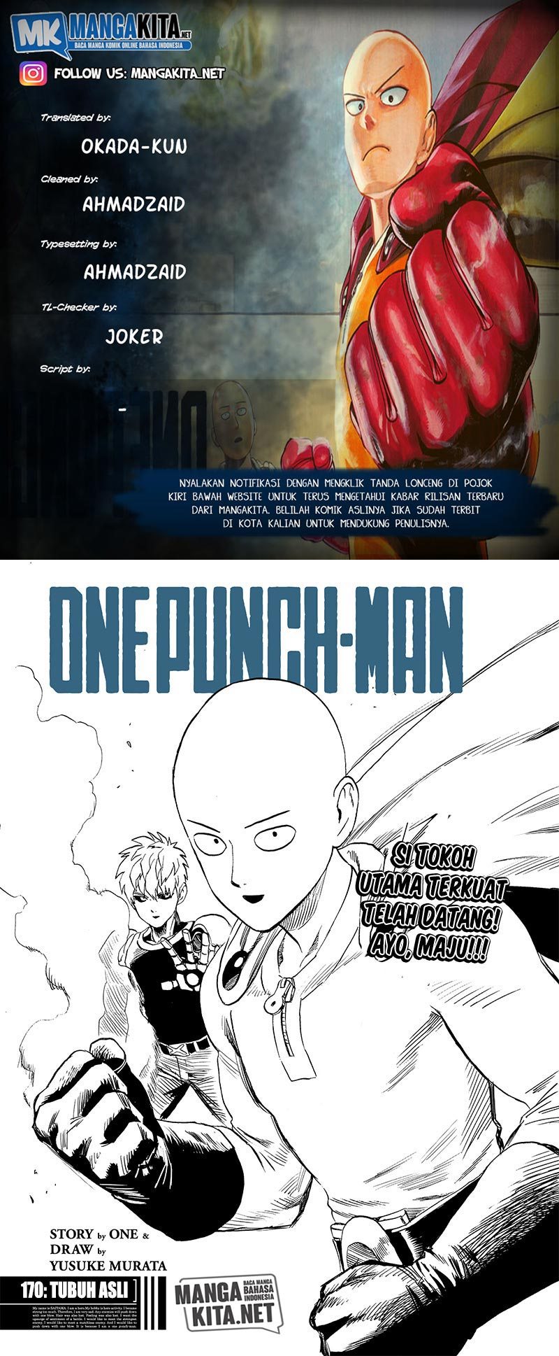 One Punch Man Chapter 170