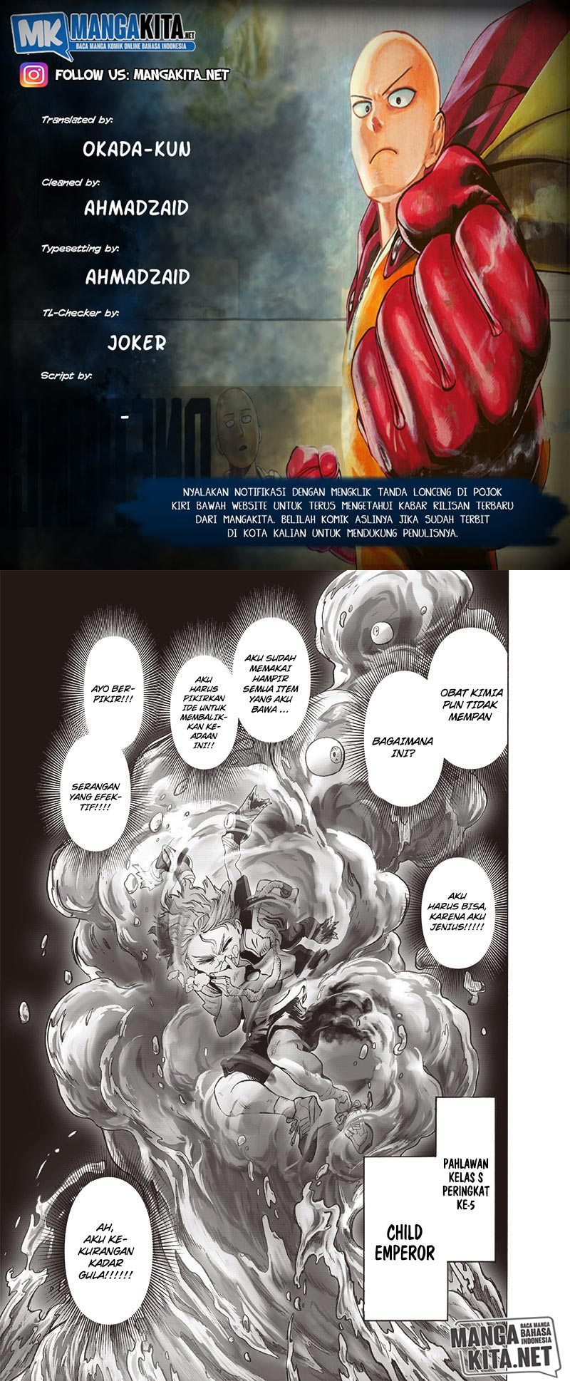 One Punch Man Chapter 170