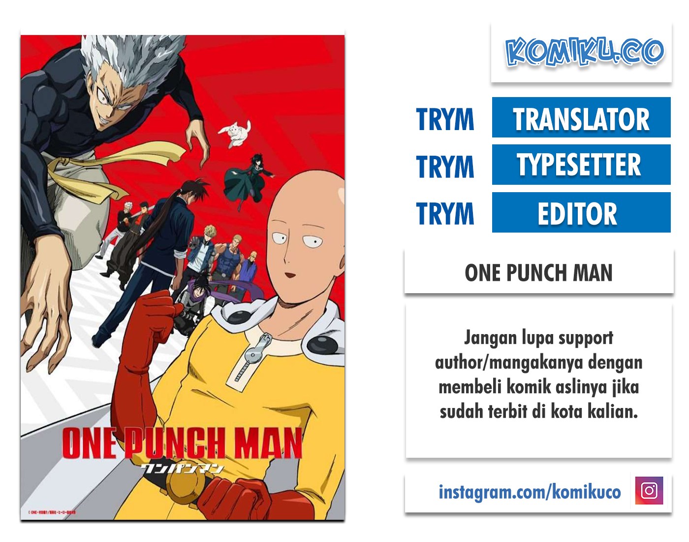 One Punch Man Chapter 180