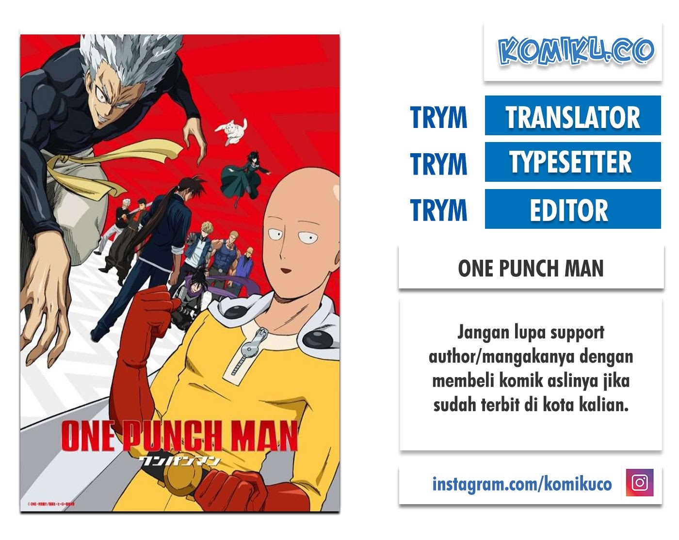 One Punch Man Chapter 185