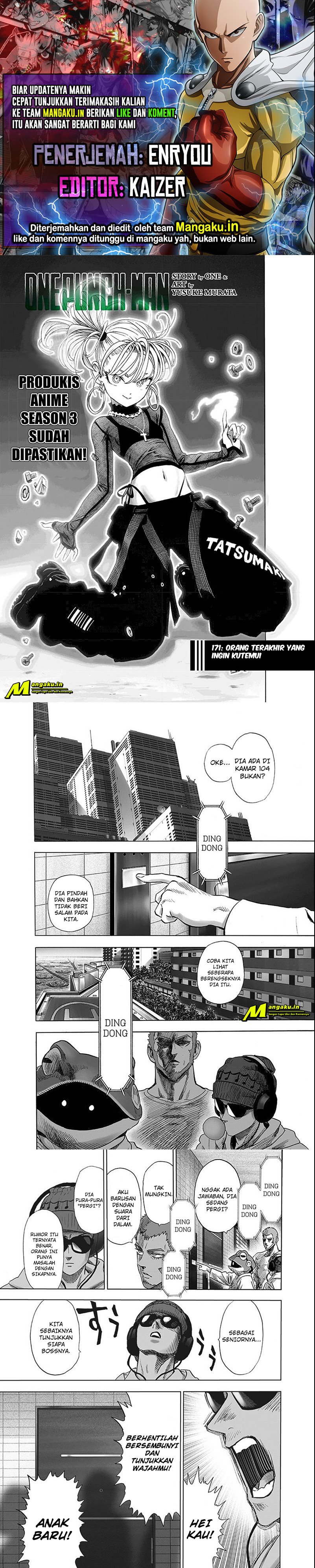 One Punch Man Chapter 221