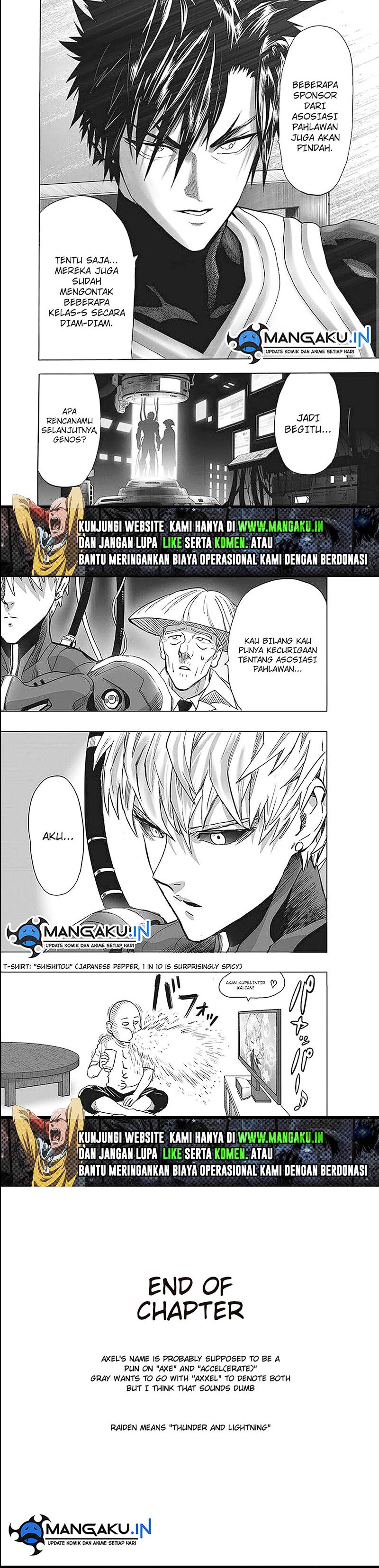 One Punch Man Chapter 234