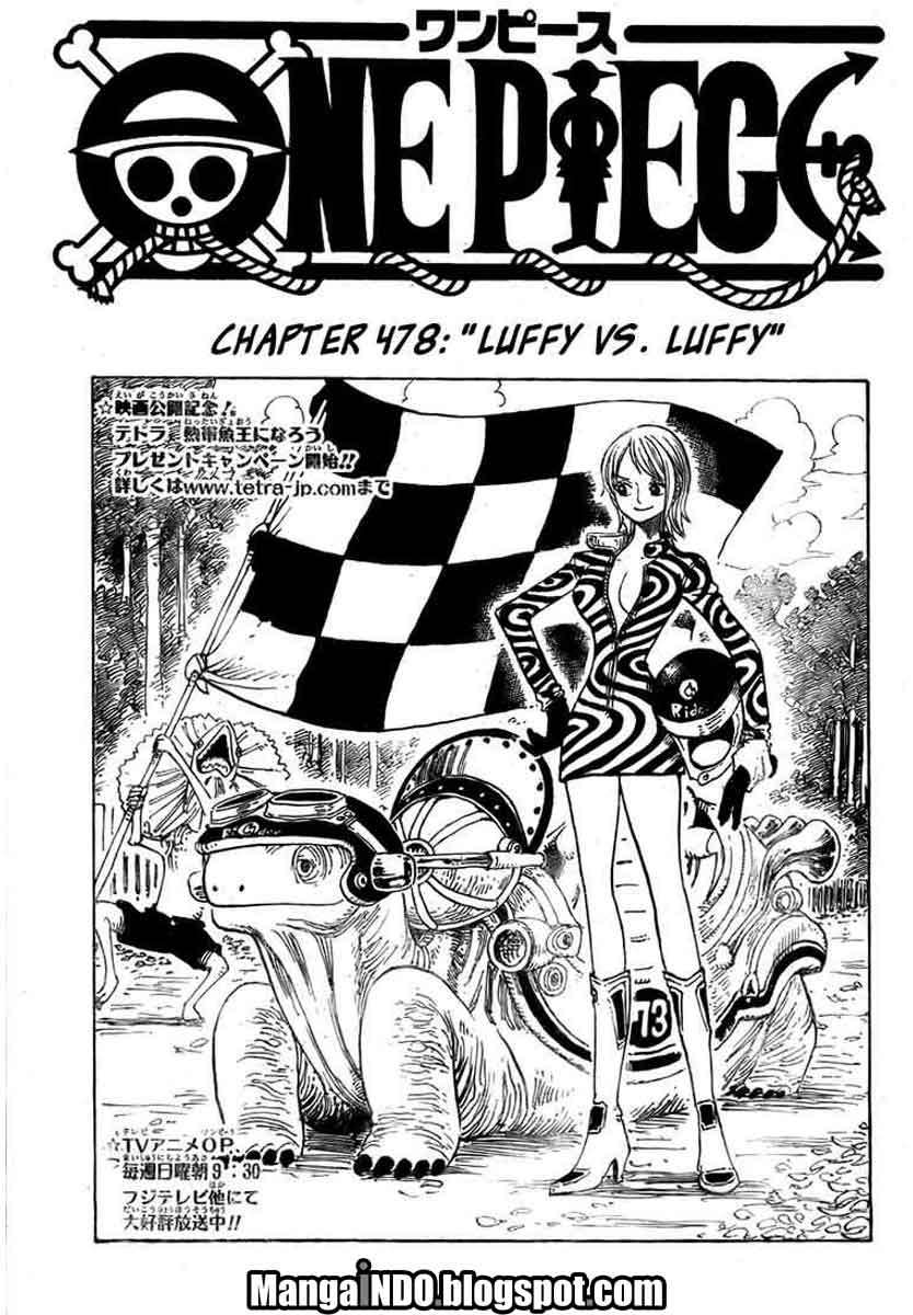 One Piece Chapter 478