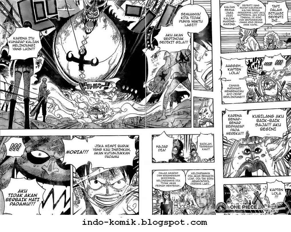 One Piece Chapter 481