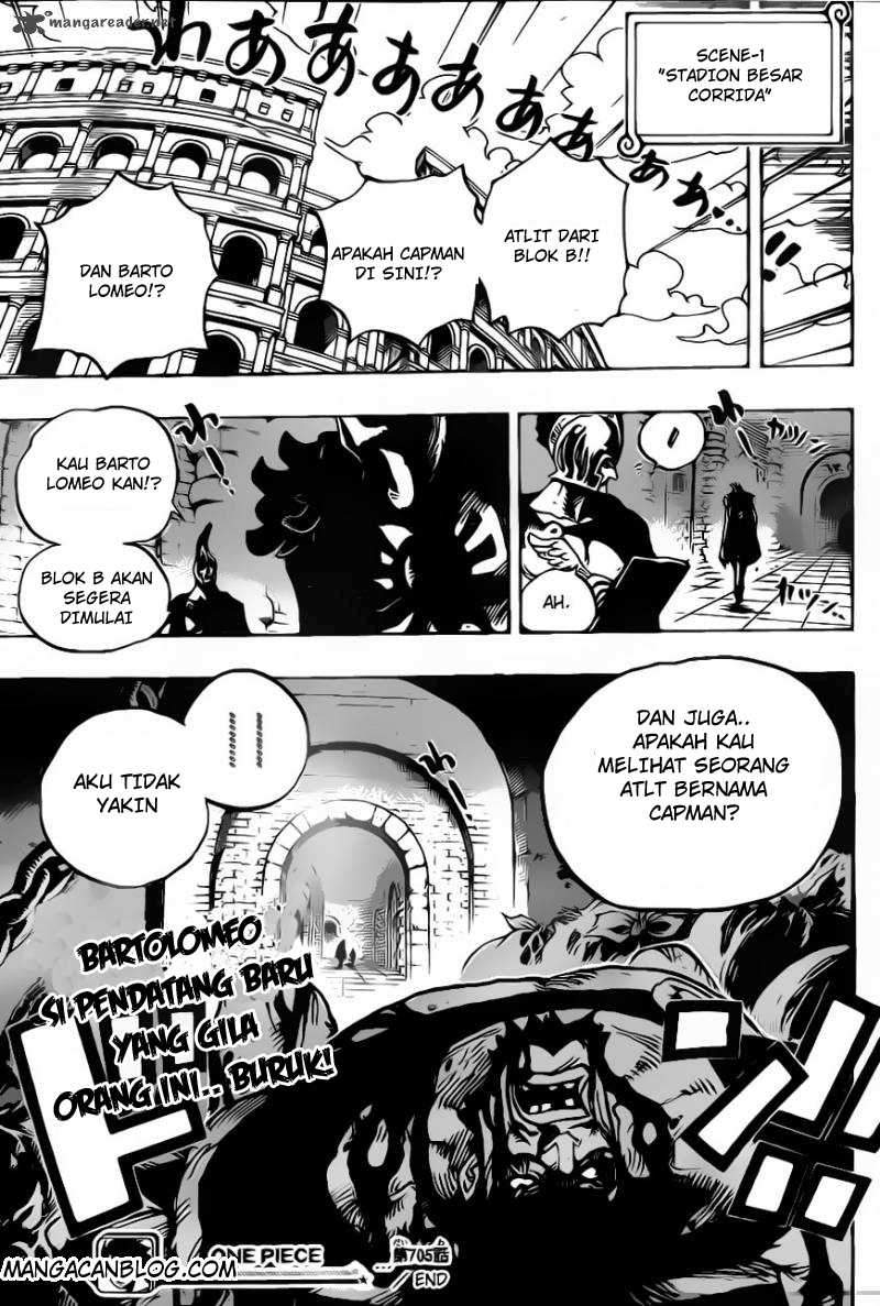 One Piece Chapter 705