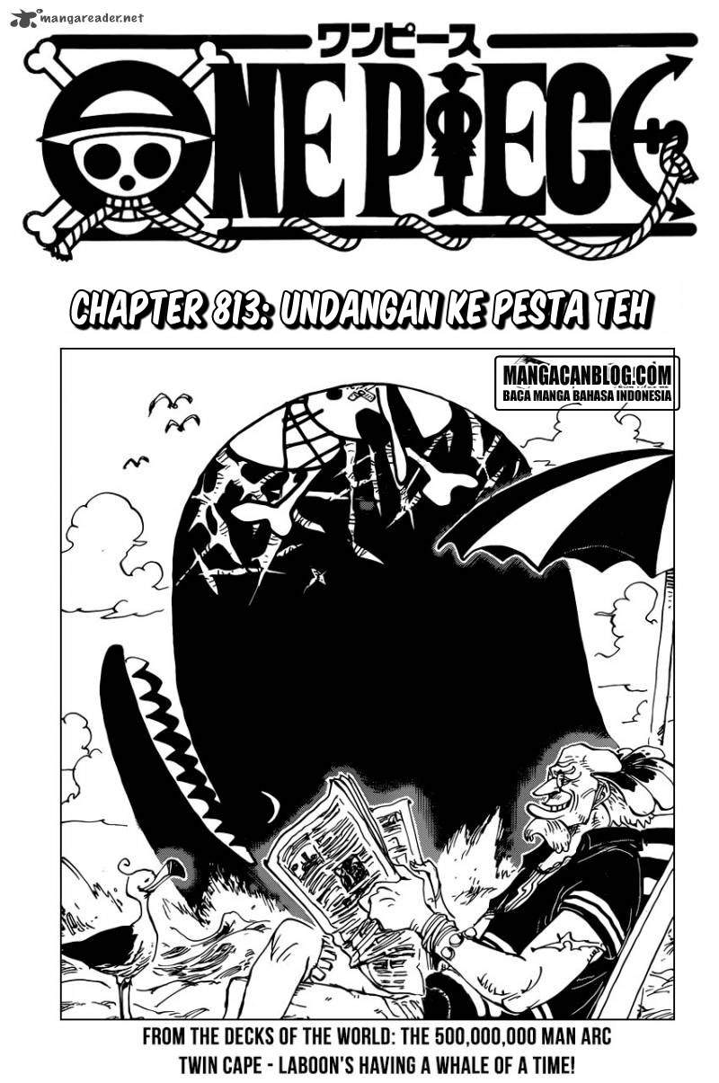 One Piece Chapter 813