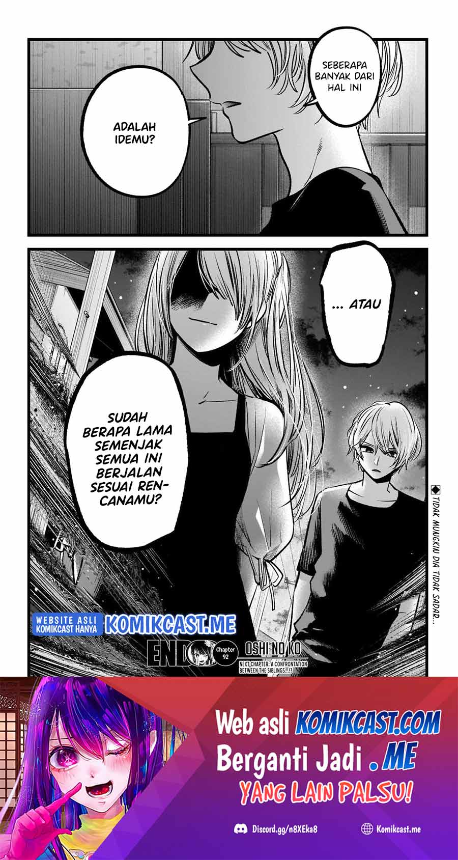 Oshi no Ko Chapter 92