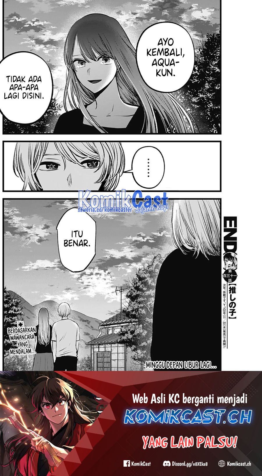 Oshi no Ko Chapter 131