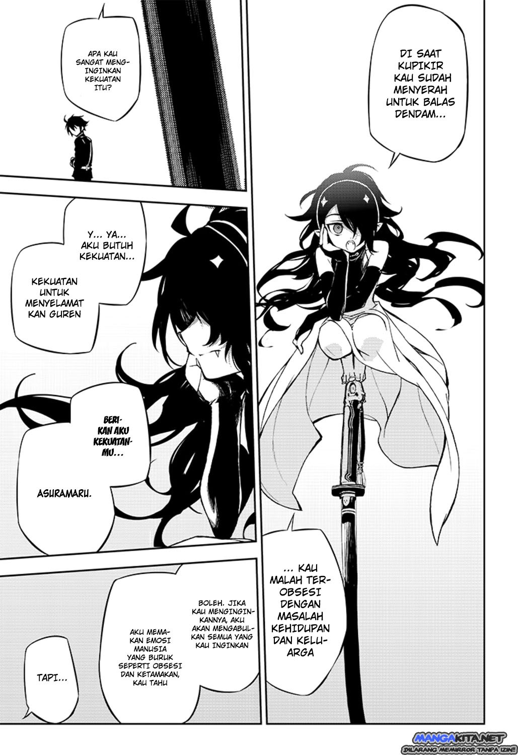 Owari no Seraph Chapter 34