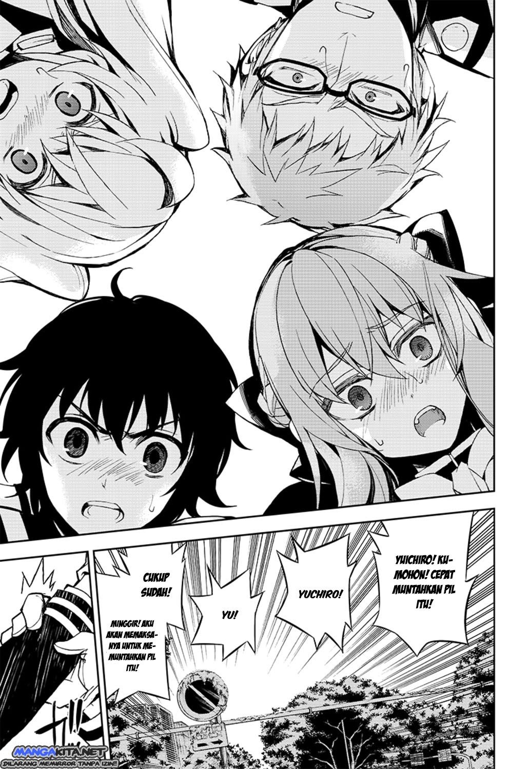 Owari no Seraph Chapter 34