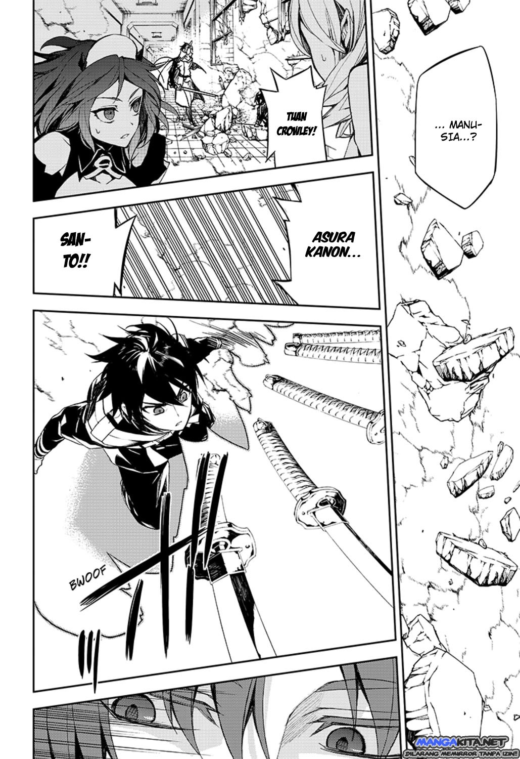 Owari no Seraph Chapter 34