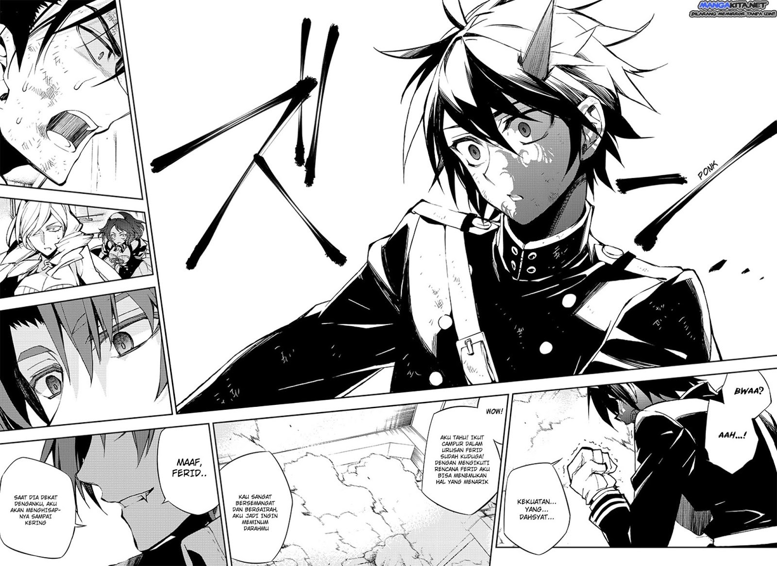 Owari no Seraph Chapter 34