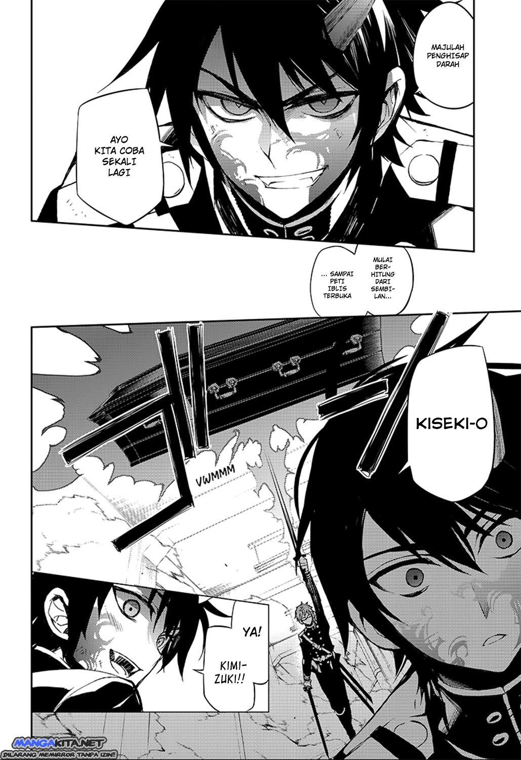 Owari no Seraph Chapter 34