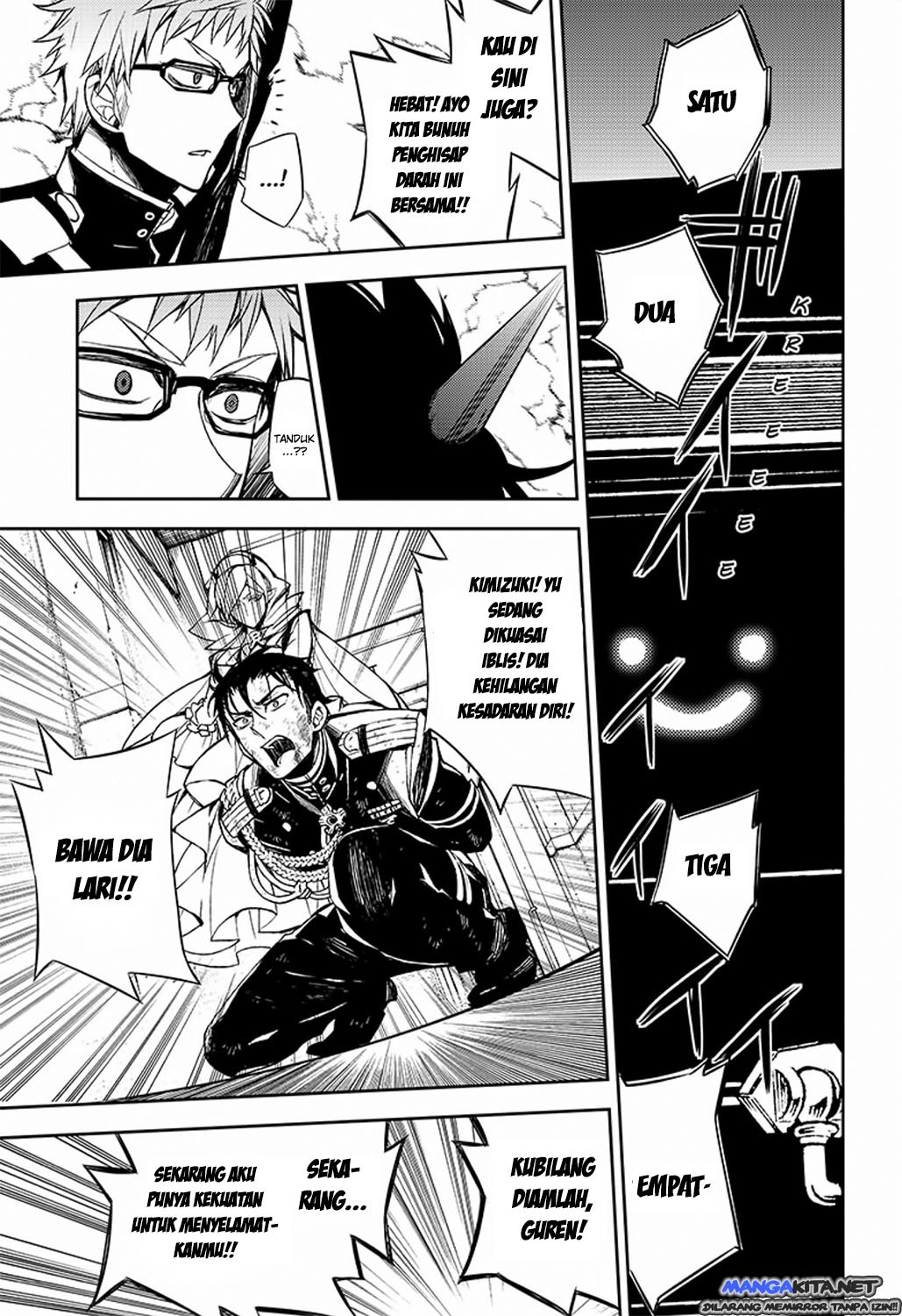 Owari no Seraph Chapter 34