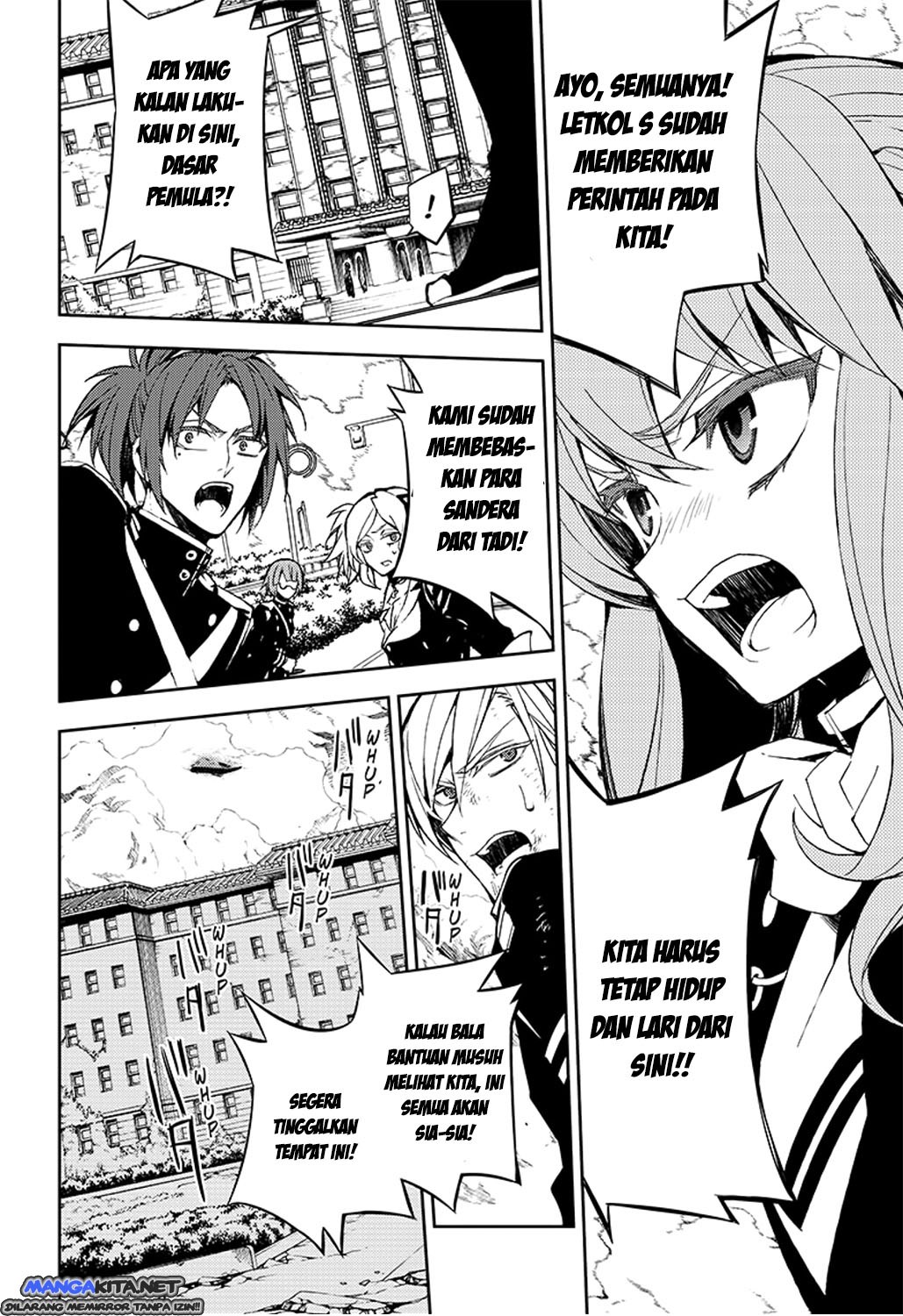 Owari no Seraph Chapter 34