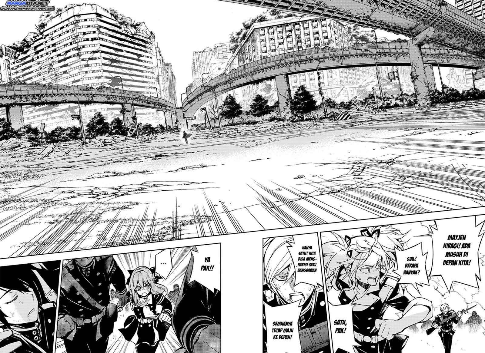 Owari no Seraph Chapter 34