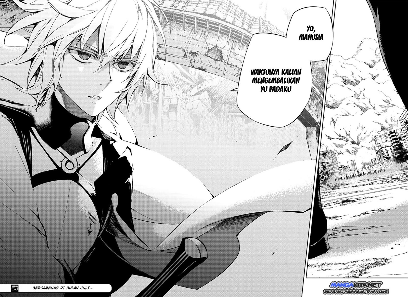 Owari no Seraph Chapter 34