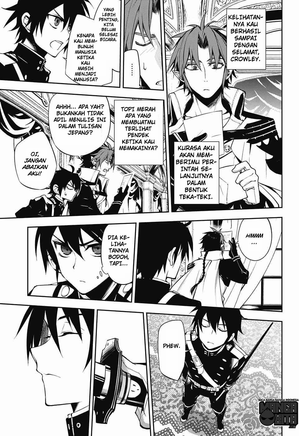Owari no Seraph Chapter 53