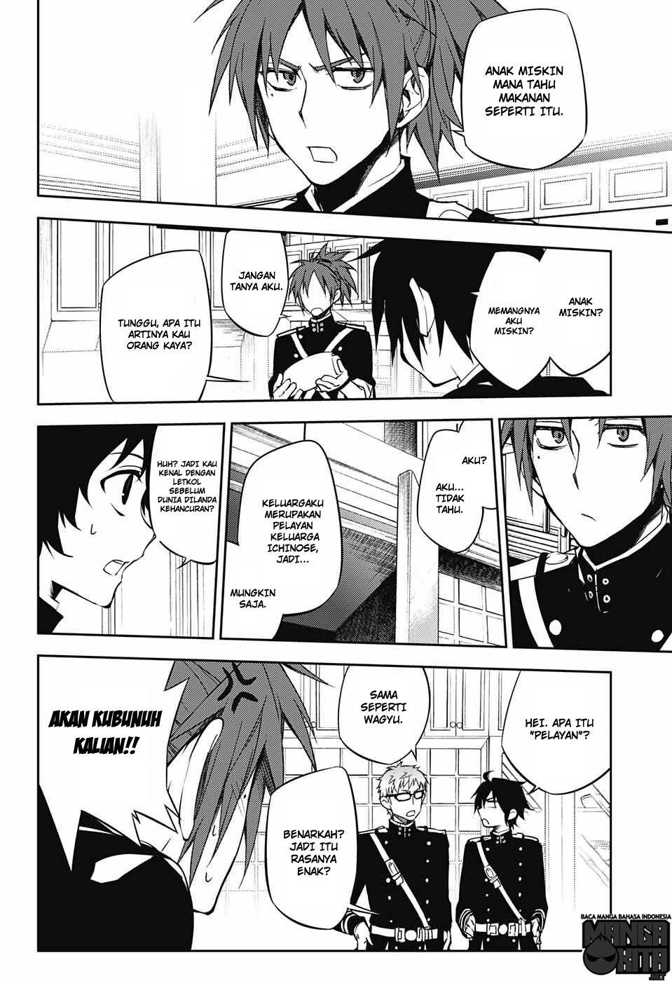 Owari no Seraph Chapter 54