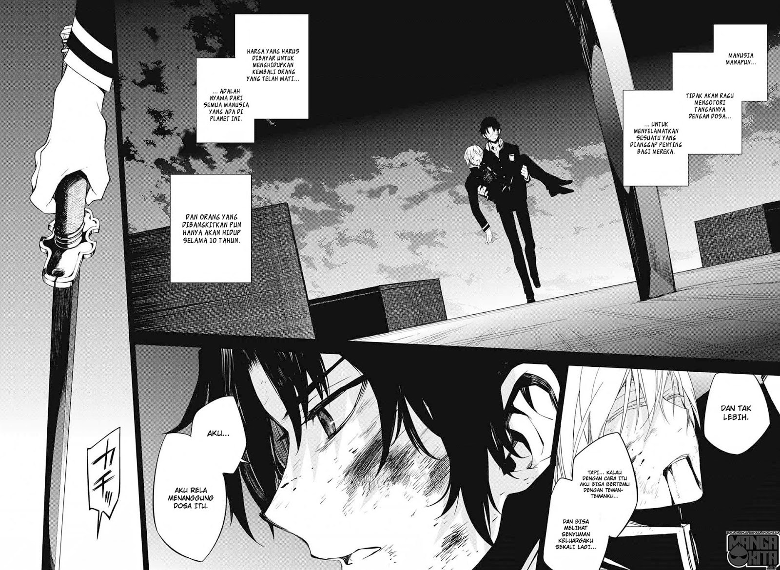 Owari no Seraph Chapter 54