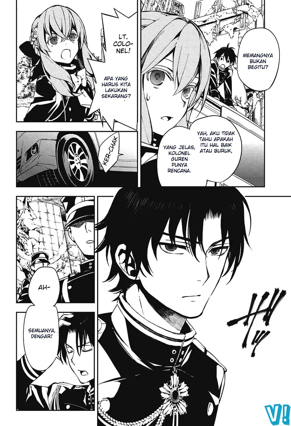 Owari no Seraph Chapter 70