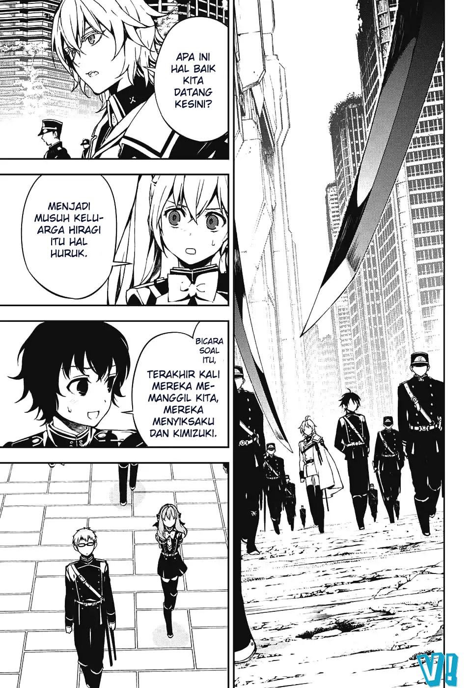 Owari no Seraph Chapter 70